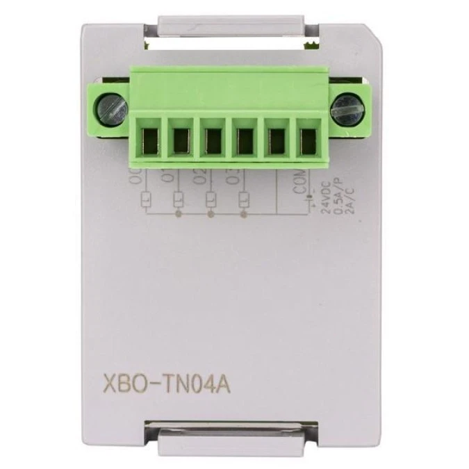 Moduł czołowy wyjść cyfrowych LS Electric 4DI Przyłącza śrubowe 24VDC PO in XBC/XEC‑xxxS 4723009100 XBO‑TN04A - obrazek 1