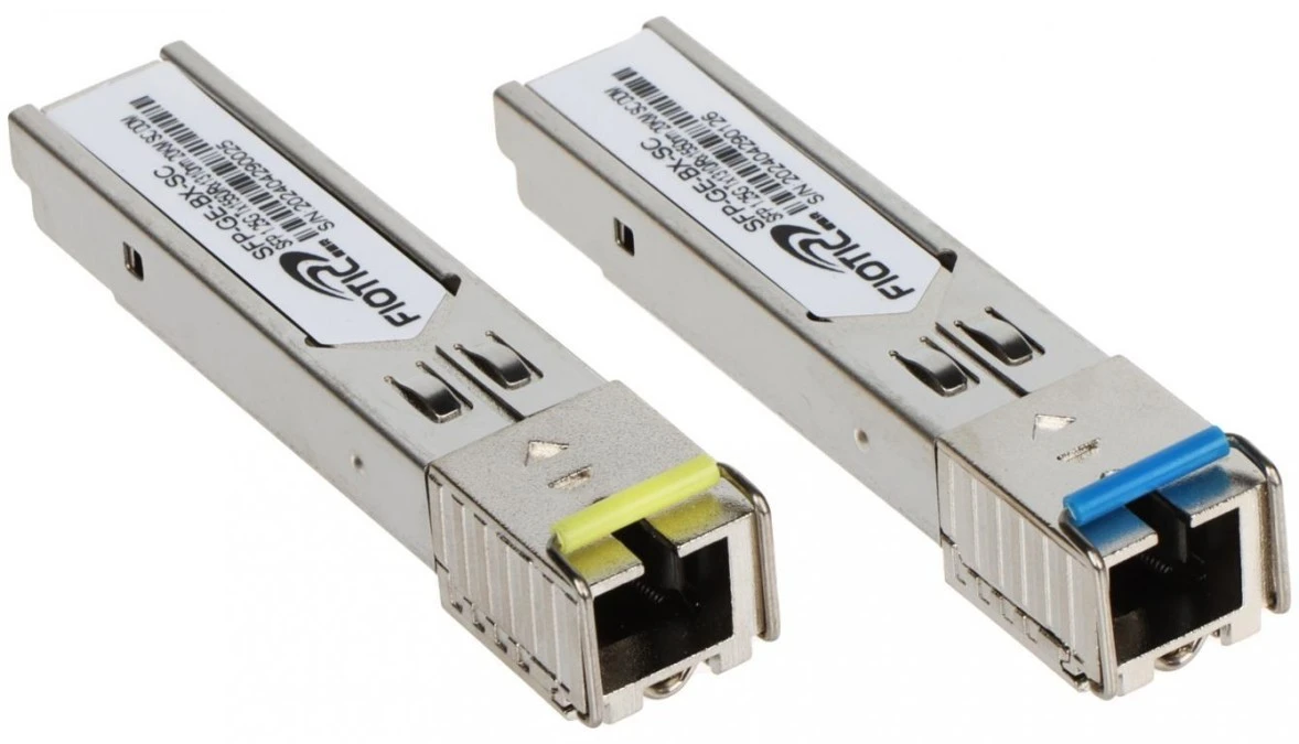 Moduł optyczny jednomodowy GTS‑SFP‑GE‑LX KOMPLET TXRX - obrazek 1