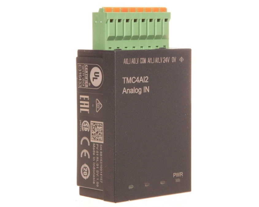 Moduł 2‑wejścia analogowe Modicon M241‑2 TMC4AI2 - obrazek 1