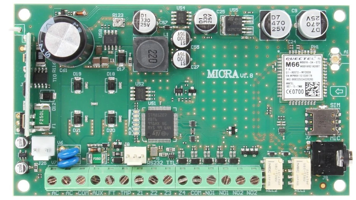 MODUŁ ALARMOWY MICRA GSM/GPRS SATEL - obrazek 2