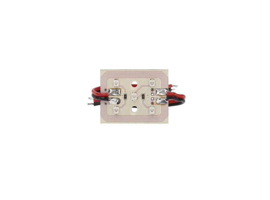 Moduł 5LED 12V SMD3528 niebiski (G) - obrazek 2