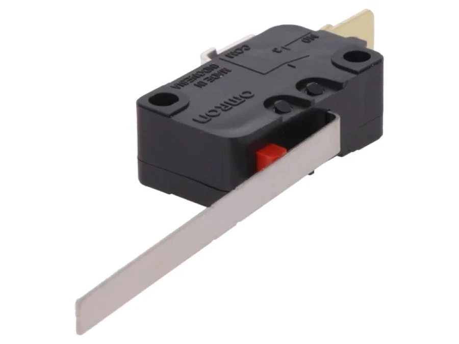 Mikroprzełącznik SNAP ACTION z dźwignią SPST‑NO 16A/250VAC D3V‑163‑3C5 - obrazek 1
