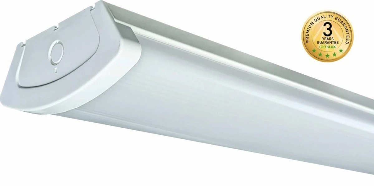 MIRA LED 2xT8/60cm MILK ‑ Oprawa do LED T8 z kloszem GXZS020
