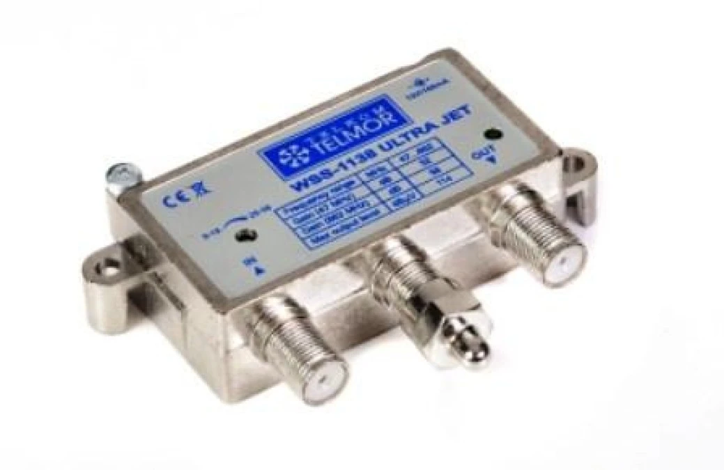 Mikrowzmacniacz antenowy Telkom‑Telmor WSS 1138 ULTRA JET