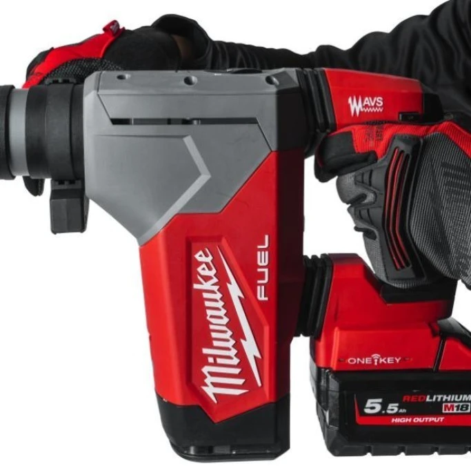 Młot typu kombi 4‑trybowy SDS‑Plus 18V FUEL ONE‑KEY w walizce, bez wyposażenia, M18 ONEFHPX‑0X, 4933478495 - obrazek 3