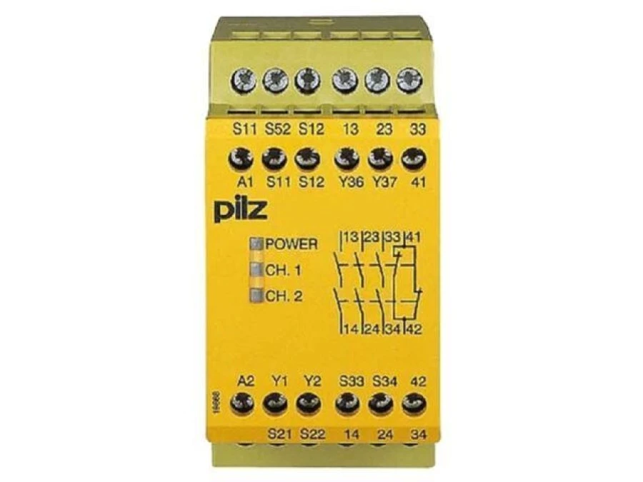 Moduł: przekaźnik bezpieczeństwa, 230VAC, Output: 4 774738 - obrazek 1