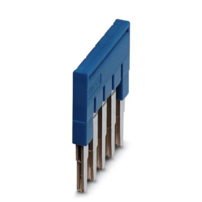 Mostek wtykany 5‑biegunowy 5,2mm 24A niebieski FBS 5‑5 BU 3036903 - obrazek 2