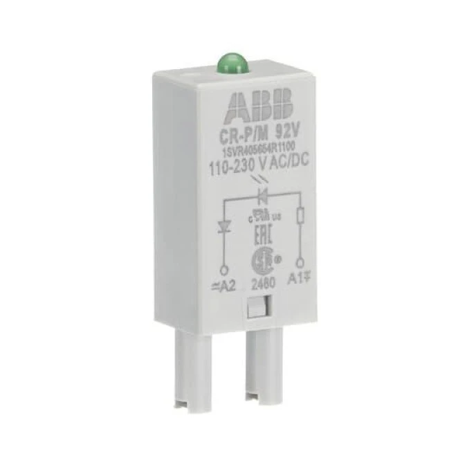 Moduł CR‑P/M 92V LED zielony 110‑230VAC/110VDC 1SVR405654R1100 /10szt./ - obrazek 1