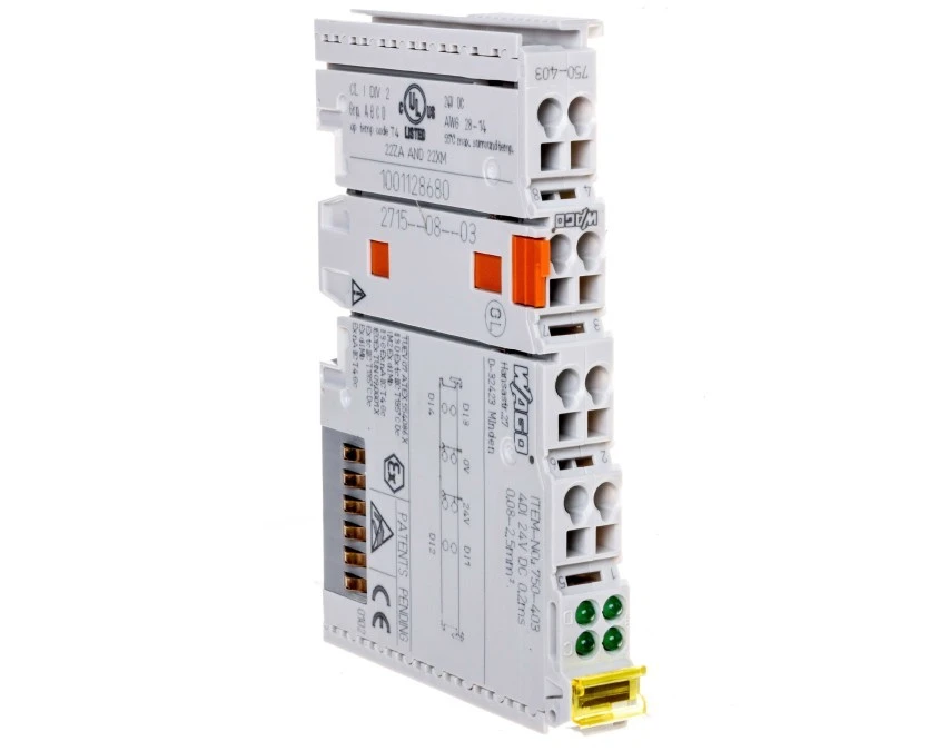 Moduł 4DI 24V DC 0,2ms 750‑403 - obrazek 1