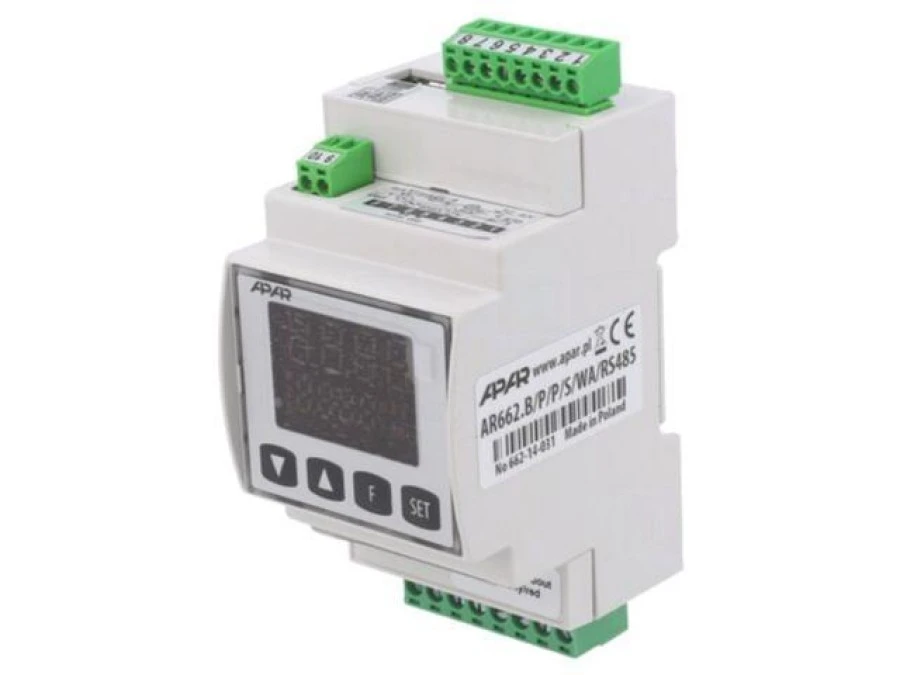 Moduł ‑ regulator, temperatura, SPST‑NO, OUT 2: SPST‑NO, OUT 3: SSR AR662.B/P/P/S/WA/RS485 - obrazek 1