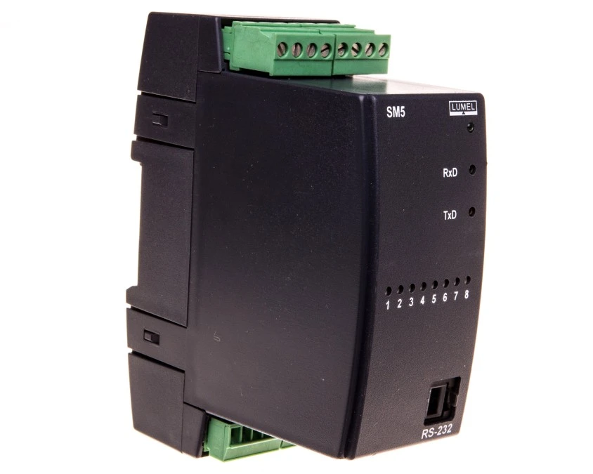 Moduł 8‑kanałowy wejść binarnych zasilanie 85‑253V AC/DC bez atestu KJ SM5 1000 - obrazek 1