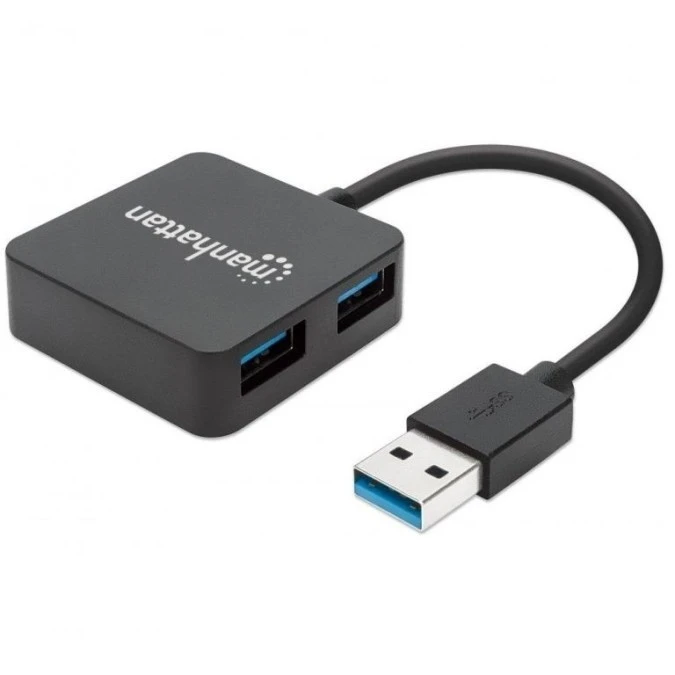 Mini Hub USB 3.0 Rozdzielacz 4x USB‑A 162296