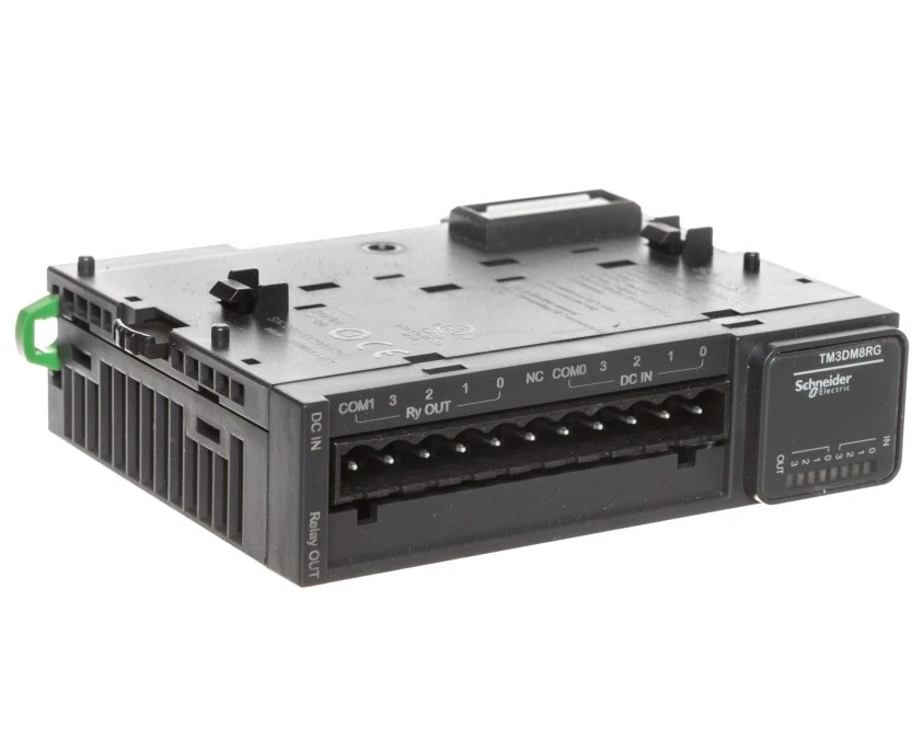 Moduł 8I/O przekaźnikowy zaciski sprężynowe TM3‑8 TM3DM8RG - obrazek 1