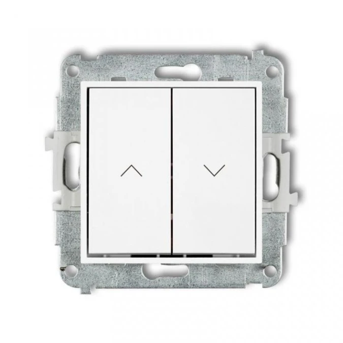 MINI Mechanizm łącznika żaluzjowego z podtrzymaniem biały mat 25MWP‑88 - obrazek 1