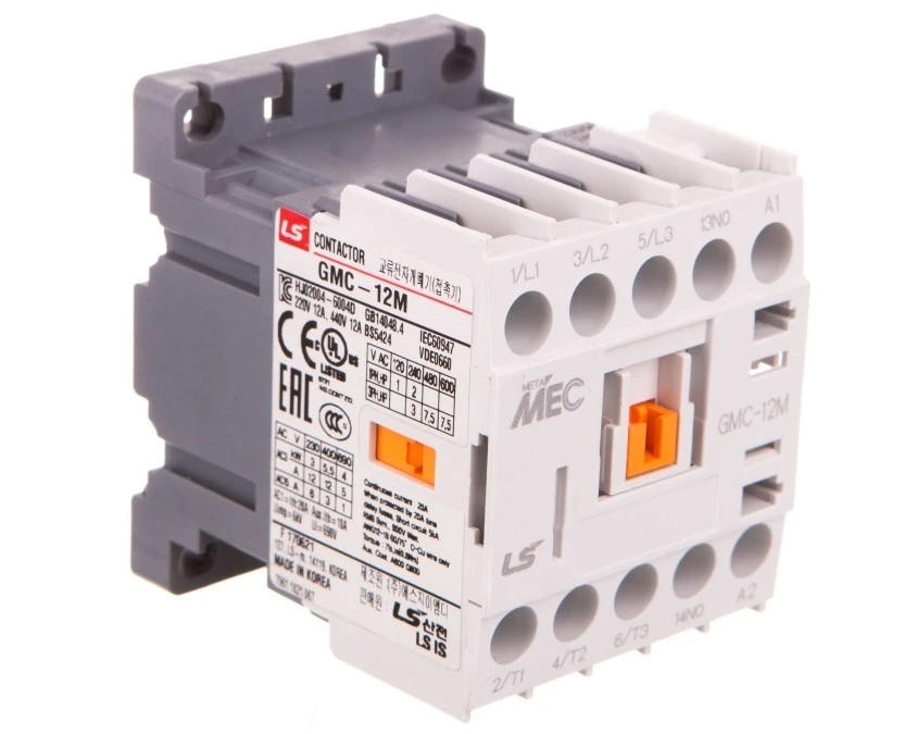 Ministycznik LS Electric GMC‑12M, moc 5,5kW, 12A, 230VAC, 1A 1269017800 GMC‑12M 230AC 1A - obrazek 1