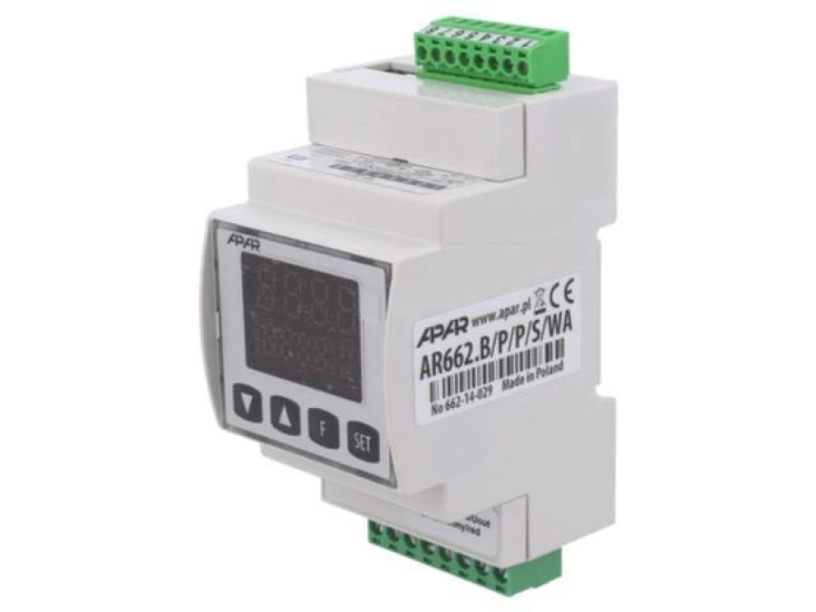 Moduł ‑ regulator, temperatura, SPST‑NO, OUT 2: SPST‑NO, OUT 3: SSR AR662.B/P/P/S/WA - obrazek 1