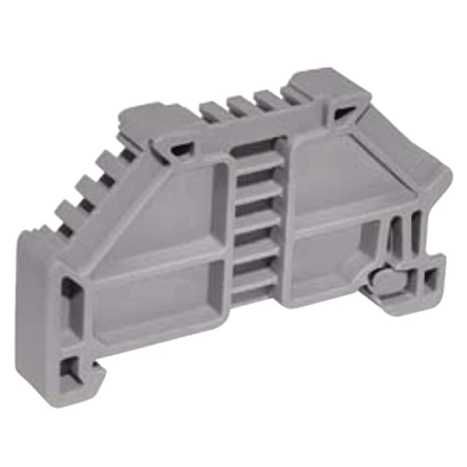 Mini blokada zatrzaskowa złączek serii MRK oraz OPK, szara, T0‑1202‑1060002