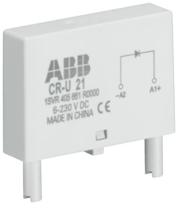 Moduł CR‑U 61C warystora i diody LED czerwonej 6‑24VAC/DC 1SVR405665R0000 /10szt./ - obrazek 1