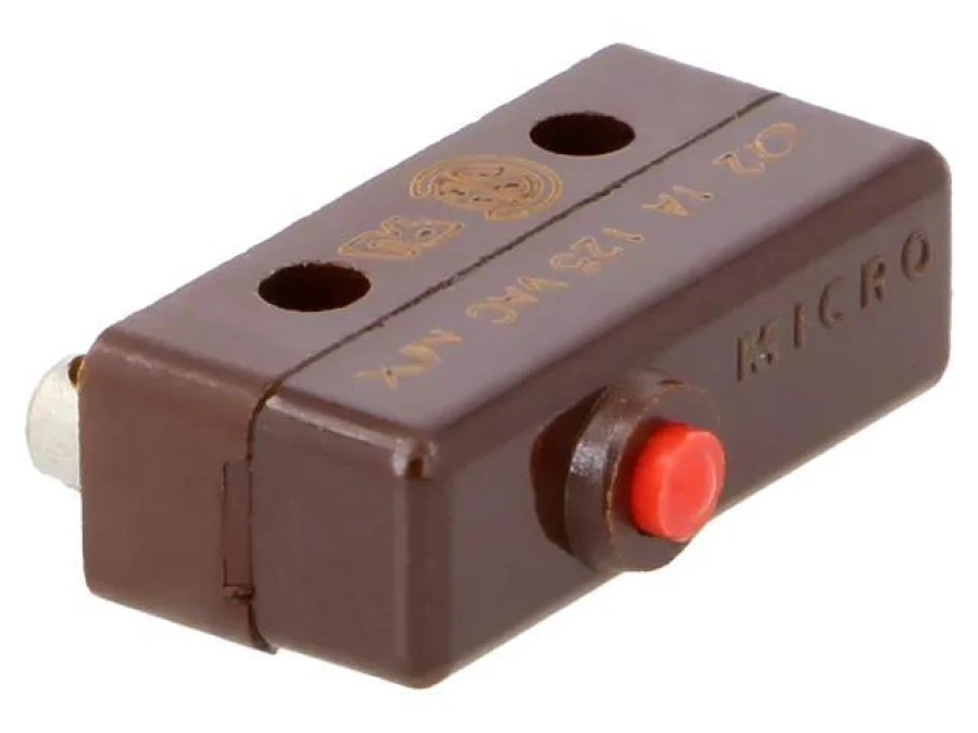 Mikroprzełącznik SNAP ACTION, z konfiguracją styków SPDT, 1A/250VAC, 12SM4 - obrazek 1