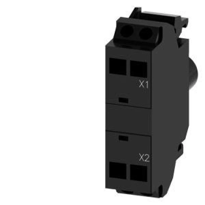 Moduł LED ze zintegrowaną diodą LED AC/DC 6‑24V czerwony, przyłącze sprężynowe, do montażu do płyty czołowej 3SU1401‑1BG20‑3AA0 - obrazek 1