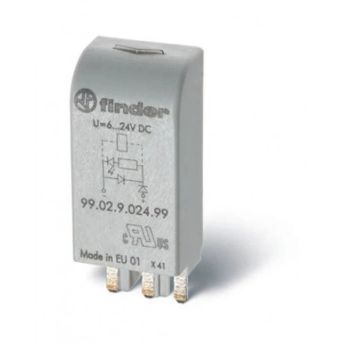 Moduł EMC, LED zielony+warystor 28‑60V AC/DC 99.02.0.060.98 - obrazek 2