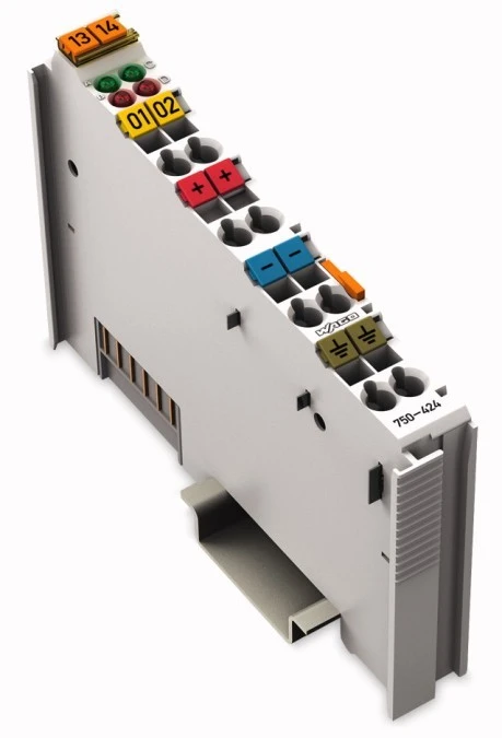 Moduł 2DI 24V DC z kontrolą linii sygnałowej 750‑424 - obrazek 3