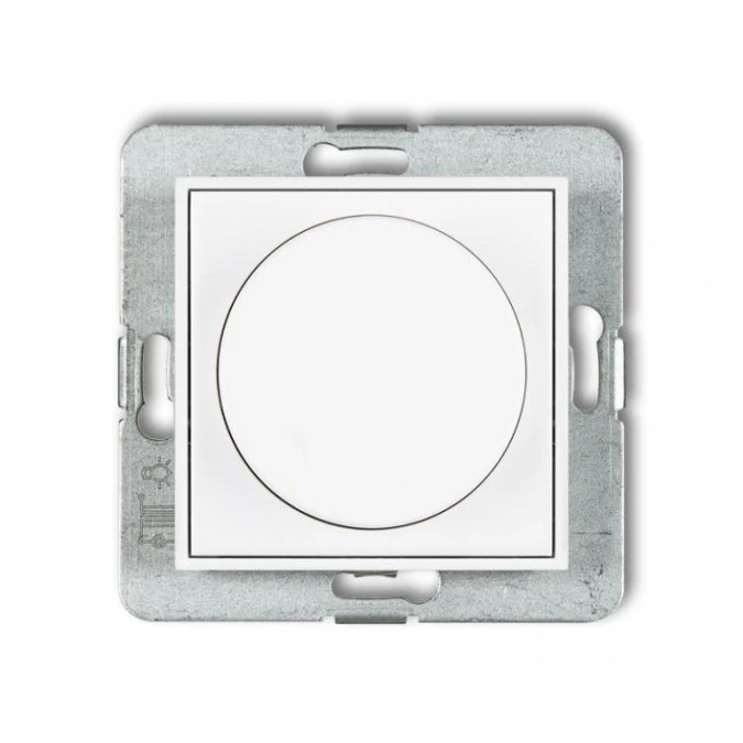 MINI Ściemniacz elektroniczny przyciskowo‑obrotowy do lamp LED biały MRO‑2 - obrazek 1