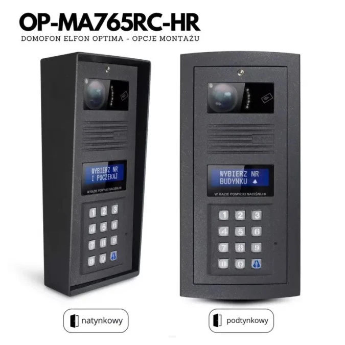 Moduł ELFON OPTIMA OP‑MA765RC HR‑G HR z RFID - obrazek 2