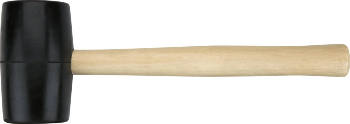 Młotek gumowy 900g śr.72mm trzonek drewniany 02A347 - obrazek 2