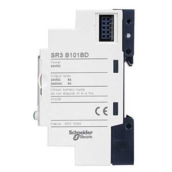 Moduł programowalny ZELIO LE 6we cyfrowych 4wy przekaźnikowe 24V DC RTC/LCD SR3B101BD - obrazek 3