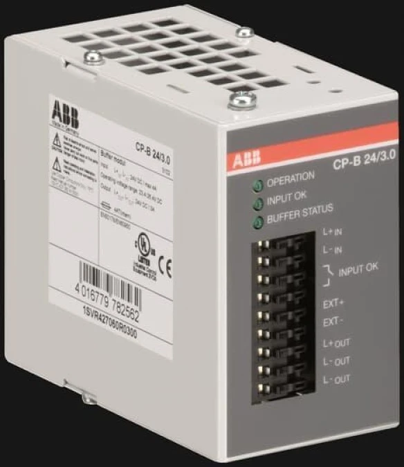 Moduł buforowy CP‑B 24/3.0 24 V / 3 A magazynowanie energii 1000 Ws 1SVR427060R0300 - obrazek 1