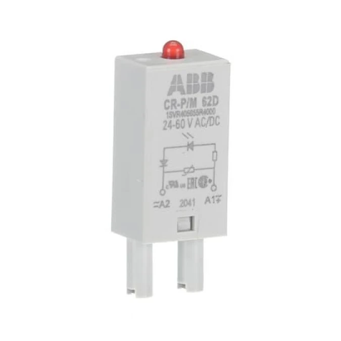 Moduł CR‑P/M 62D warystora i diody LED czerwonej 24‑60VAC/DC 1SVR405655R4000 /10szt./ - obrazek 1
