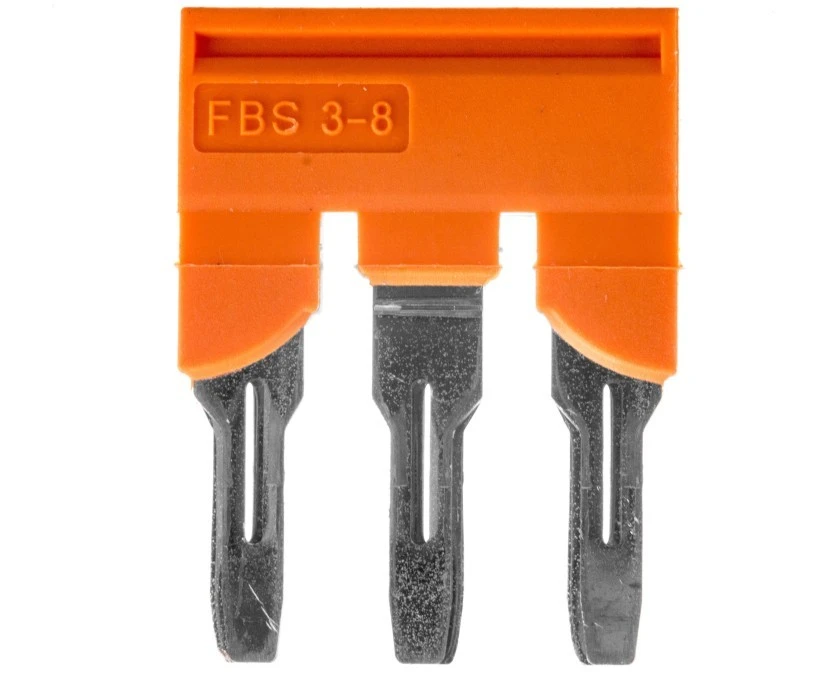 Mostek wtykany 3‑biegunowy 8,2mm pomarańczowy FBS 3‑8 CT 3033831 /10szt./ - obrazek 1