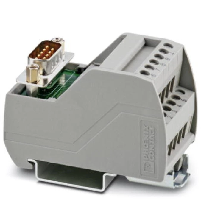 Moduł interfejsowy ze złączem D‑SUB 125V AC/DC na szynę VARIOFACE VIP‑2/SC/D 9SUB/F 2315162 - obrazek 1