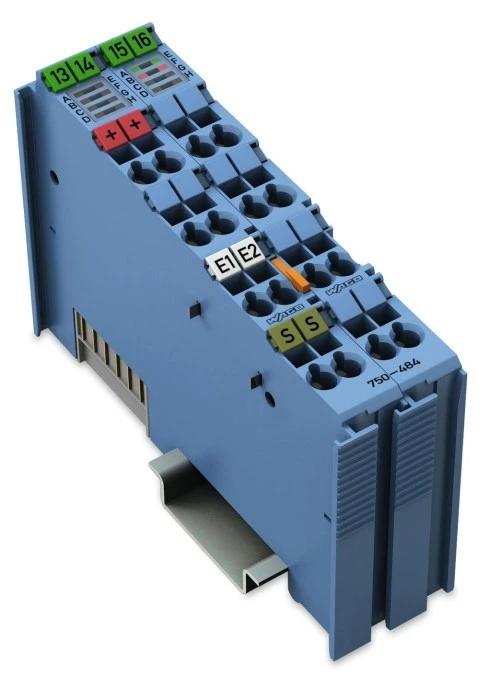 Moduł 2‑kanałowy wejść analogowych 4‑20mA HART Ex i z diagnostyką Cat. ia 750‑484 - obrazek 1