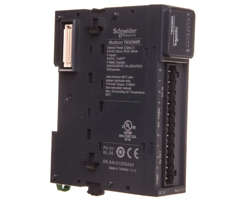 Moduł 8I/O przekaźnikowy TM3‑8 TM3DM8R - obrazek 1