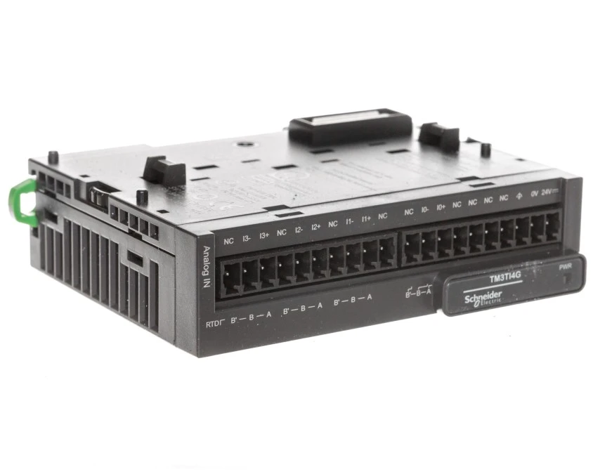Moduł 4‑wejścia PTC/NTC zaciski sprężynowe Modicon TM3‑4 TM3TI4G - obrazek 1