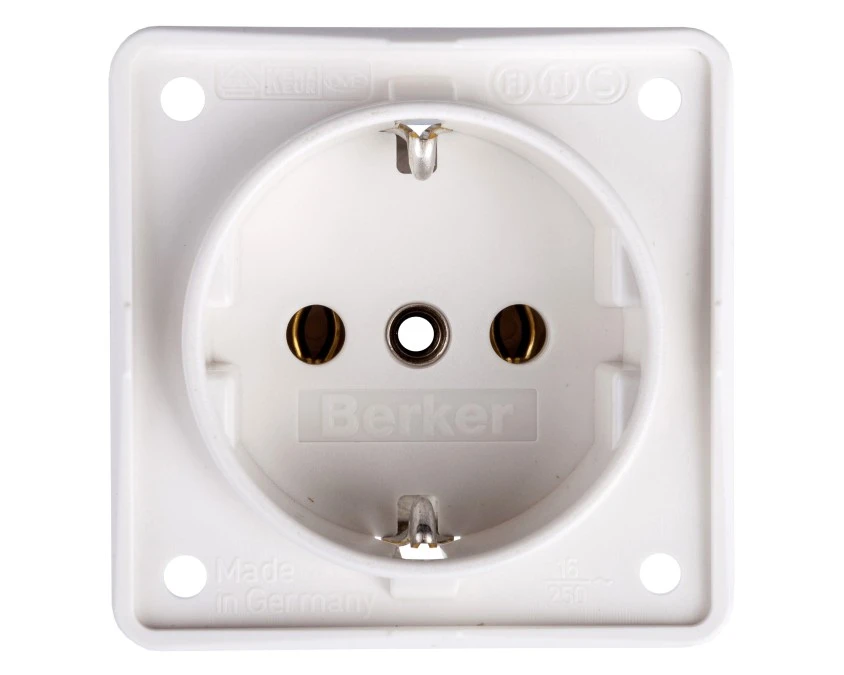 Mobil Gniazdo IP44 SCHUKO śnieżnobiałe 941852502 - obrazek 1