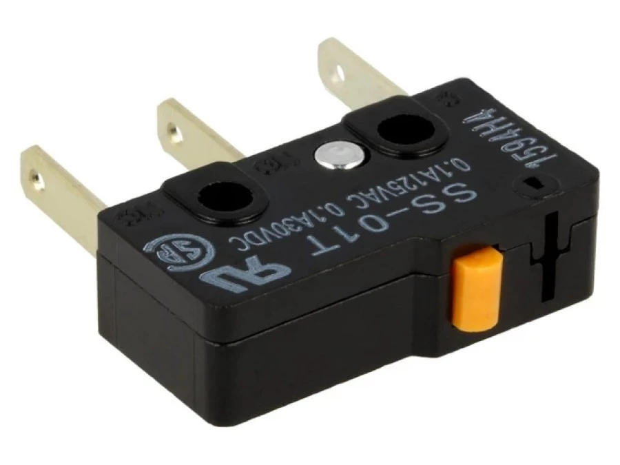 Mikroprzełącznik SNAP ACTION SPDT 0,1A/125VAC SS‑01T - obrazek 1