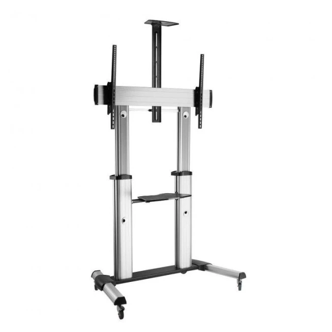 Mobilny Stojak TV LED/LCD/PDP 60‑100 Cali 100kg Regulowany ICA‑TR24 - obrazek 2