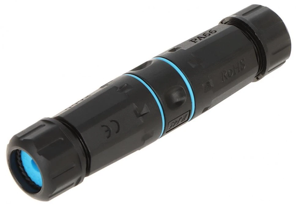 Mufa kablowa skręcana 2xRJ45 IP67 PUH‑RJ45/6 - obrazek 1