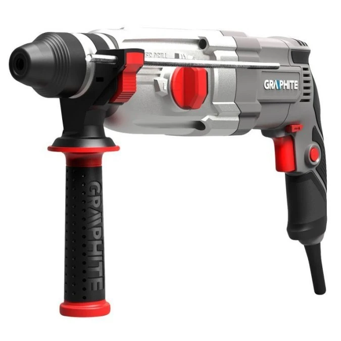 Młotowiertarka SDS+ 900W, walizka - obrazek 1