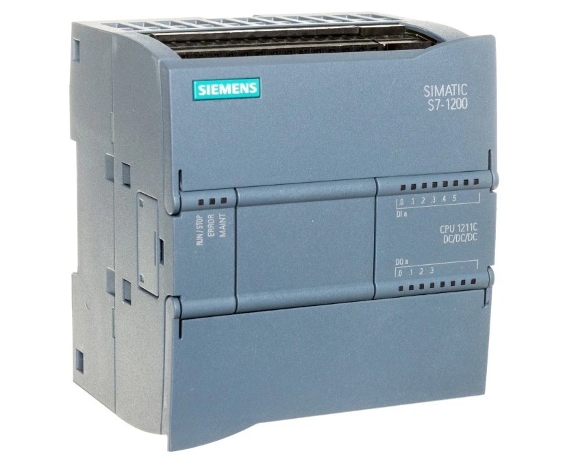 Moduł podstawowy PLC 6we 4wy+2we analogowe 24V DC 50kB SIMATIC S7‑1200 CPU 1211C 6ES7211‑1AE40‑0XB0 - obrazek 1