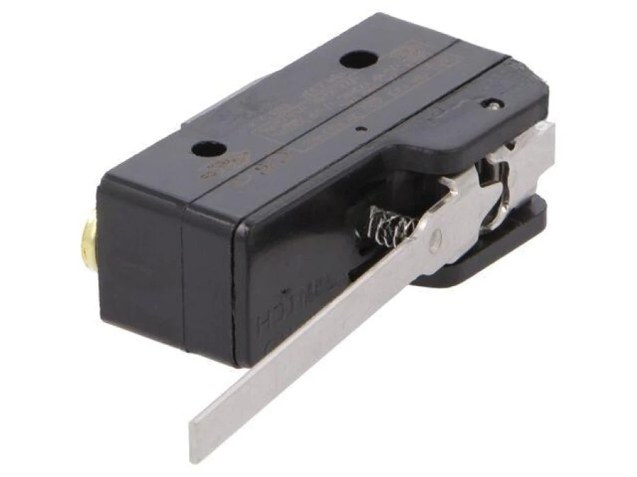 Mikroprzełącznik SNAP ACTION, z konfiguracją styków SPDT, siła przełączania 0,7N, 15A/125VAC, 0,5A/125VDC, IP40, BZ‑2RW824‑A2 - obrazek 1