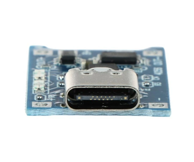 MODUŁ ŁADOWANIA AKUMULATORÓW LI‑ION CHAR‑4056‑18650/USB‑C - obrazek 3