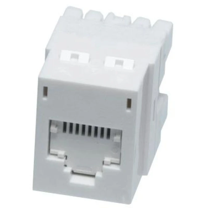 Modul keystone RJ45 UTP kat.6 nieekranowany DataGate+ biały Molex - obrazek 1