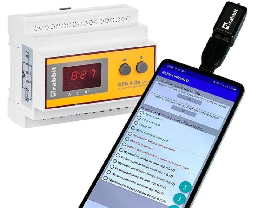 Moduł infraRED do programowania CPA 4.0 RABB7012G2W13 - obrazek 3