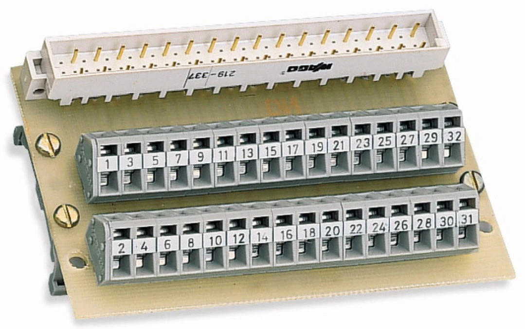 Moduł przejściowy do wtyku typu C 64‑torowy 289‑422 /1szt./