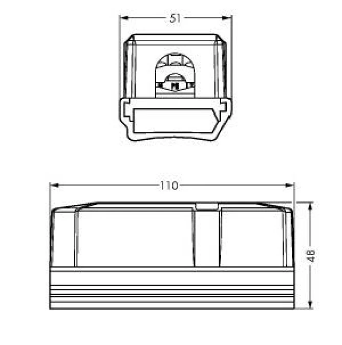 Moduł odejściowy 5x4mm2 WINSTA IDC 895‑1052 /25szt./ - obrazek 2