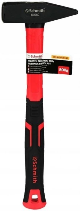 Młotek ślusarski 800g trzonek Fiberglass mocny Schmith - obrazek 1
